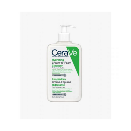 espuma de limpeza de rosto e corpo para pele normal a seca.
